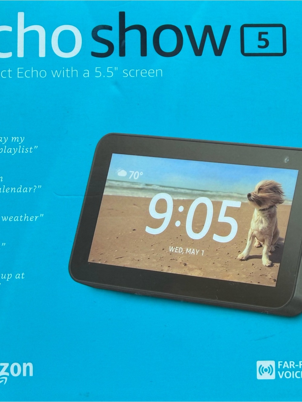 Amazon Echo Show 5 Smart Display - Black